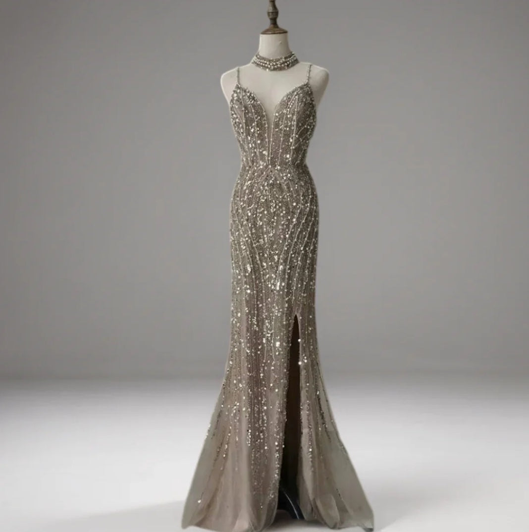 Sequins Evening Gown - WonderlandByLilian