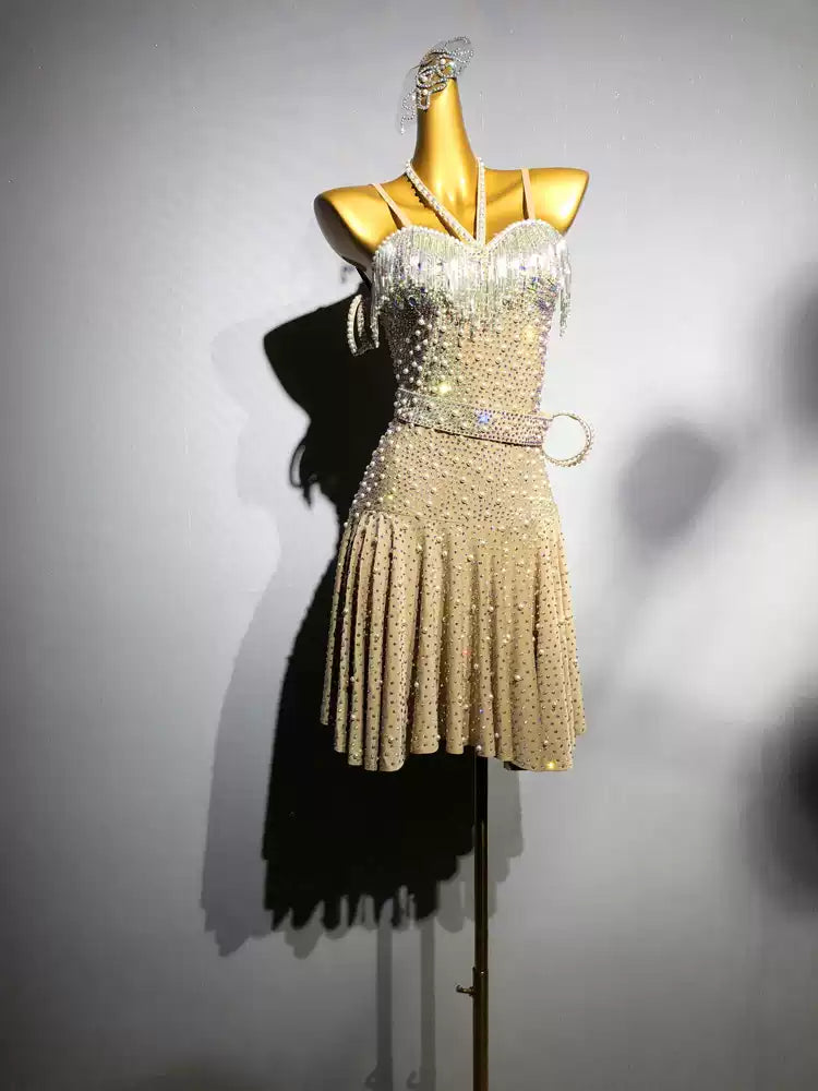sachin and babi light blue dress 1886 “Champagne” Fancy Dress: Done! – Démodé Couture
