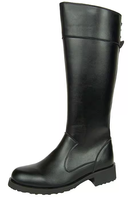 Handmade Regency Era Men Boots in Baroque Style