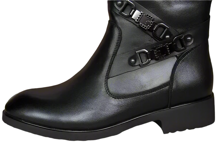 Handmade Men’s Leather Boots - Regency Era Men Boots in Sharp Pointed Toe Design