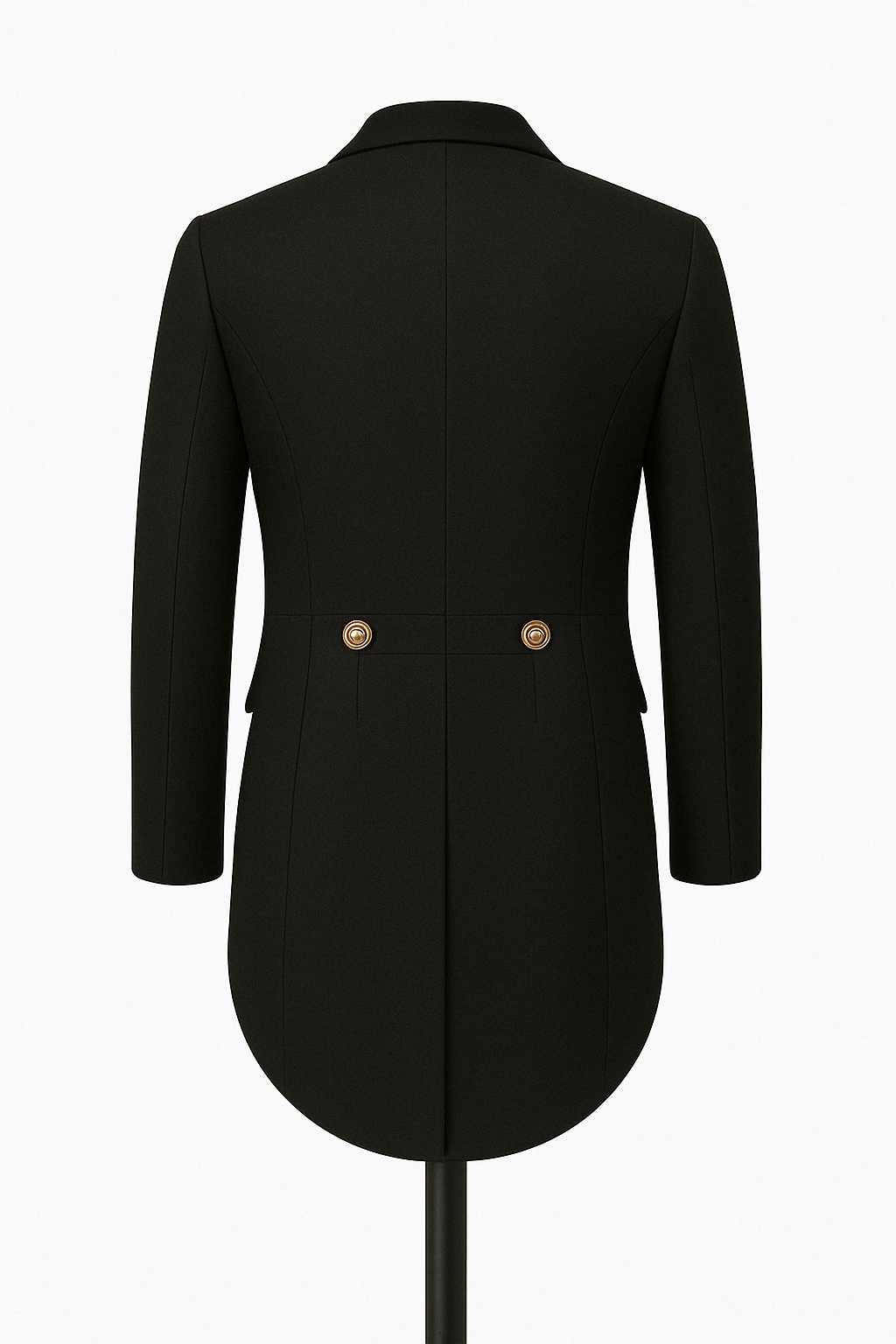 British Palace Tailcoat Long Suit Jacket for Men - Casual Plus Size Two-Piece Outfit with Personality for Hosting and Performances- Plus Size