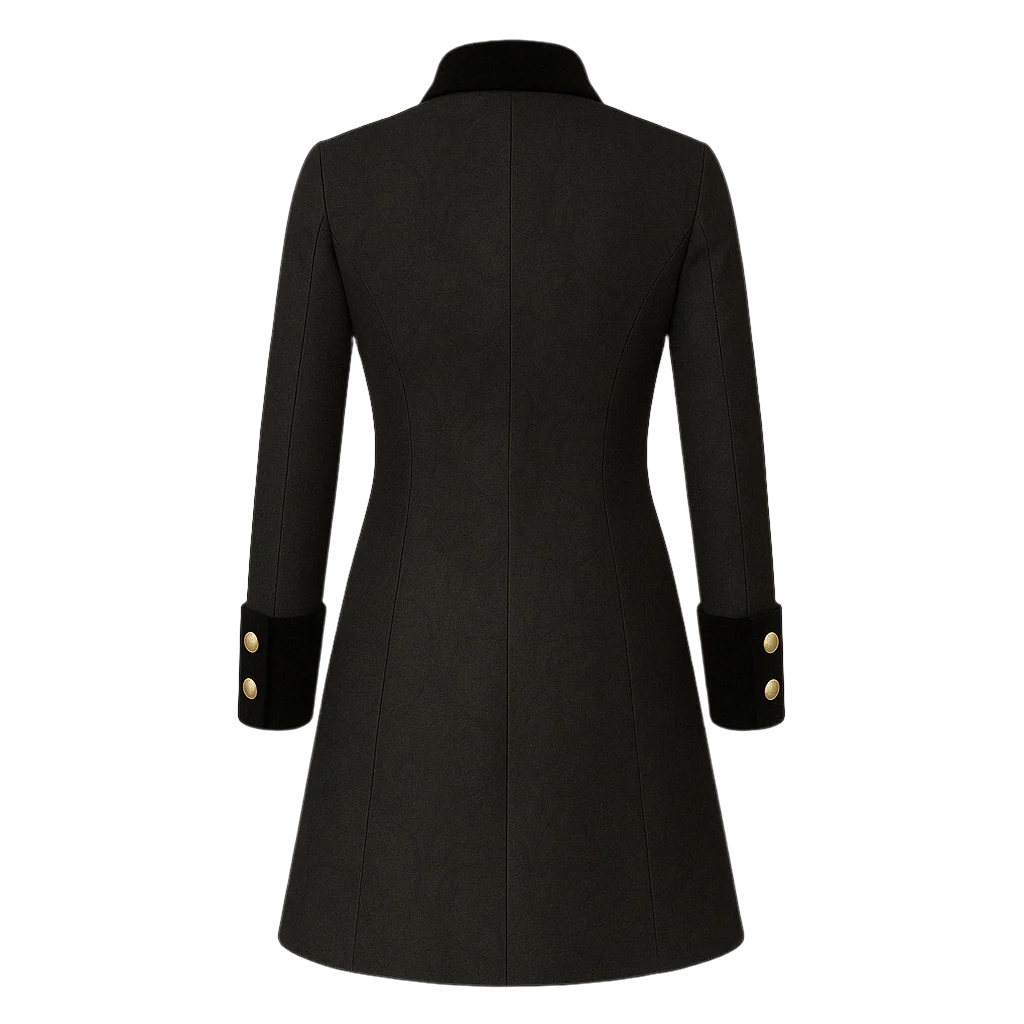 BRIDGERTON REGENCY MENS COSTUME - BLACK VELVT JACQUARD TAILCOAT TUXEDO- Plus Size
