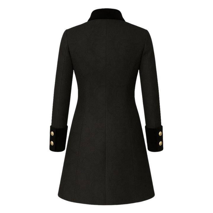 BRIDGERTON REGENCY MENS COSTUME - BLACK VELVT JACQUARD TAILCOAT TUXEDO- Plus Size