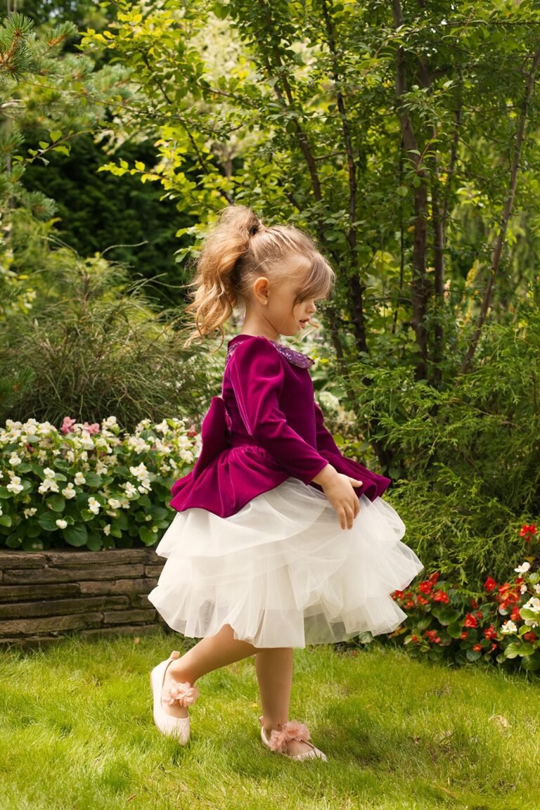 Deep Purple Velvet Plus Size Toddler Girl's Dress Nancy Long Sleeve WonderlandByLilian Deep Purple Velvet Plus Size Toddler Girl's Dress Nancy Long Sleeve WonderlandByLilian