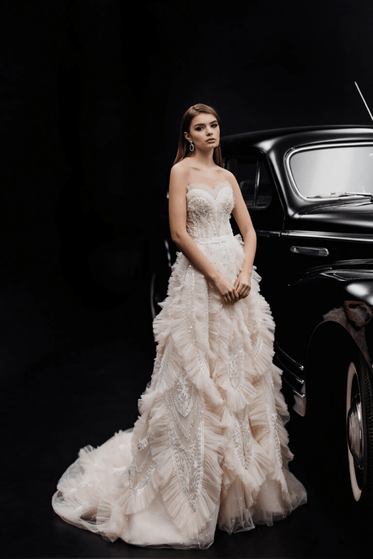 Ivory Off Shoulder Wedding Dress - Strapless Sweetheart Neckline Wedding Dress - Sequin and Feather Dress Plus Size - HANNAH Size 14 Ivory Off Shoulder Wedding Dress - Strapless Sweetheart Neckline Wedding Dress - Sequin and Feather Dress Plus Size - HANNAH Size 14