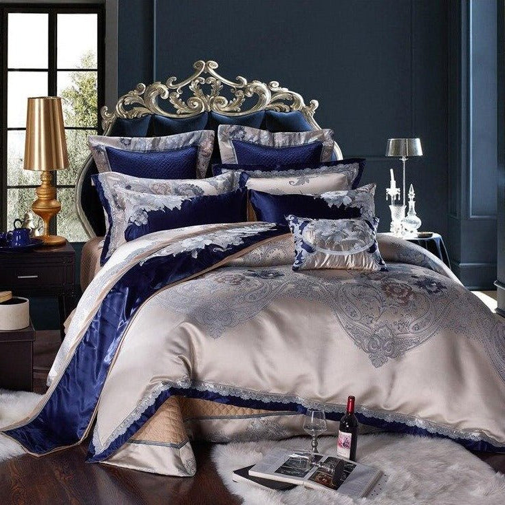 TAYLOR LUXURY DUVET COVER & SHAMS 1000TC - WonderlandByLilian