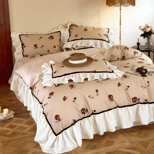 Vintage French Garden Bedding Set - WonderlandByLilian