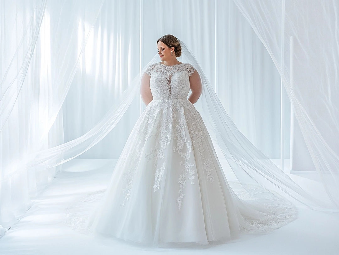 Plus-Size Perfection: How to Find the Ideal Wedding Dress for Your Curves in 2024 - WonderlandByLilian