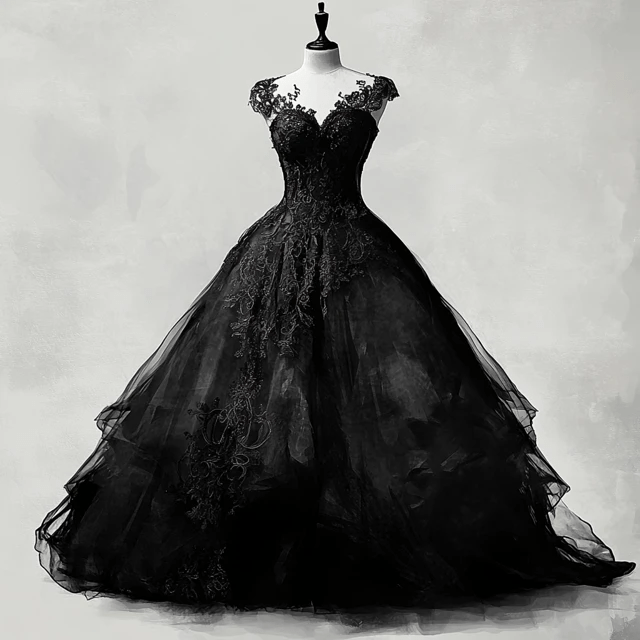 Embrace the Dark Elegance of Gothic Fashion: 2024’s Bold Wedding Trend - WonderlandByLilian