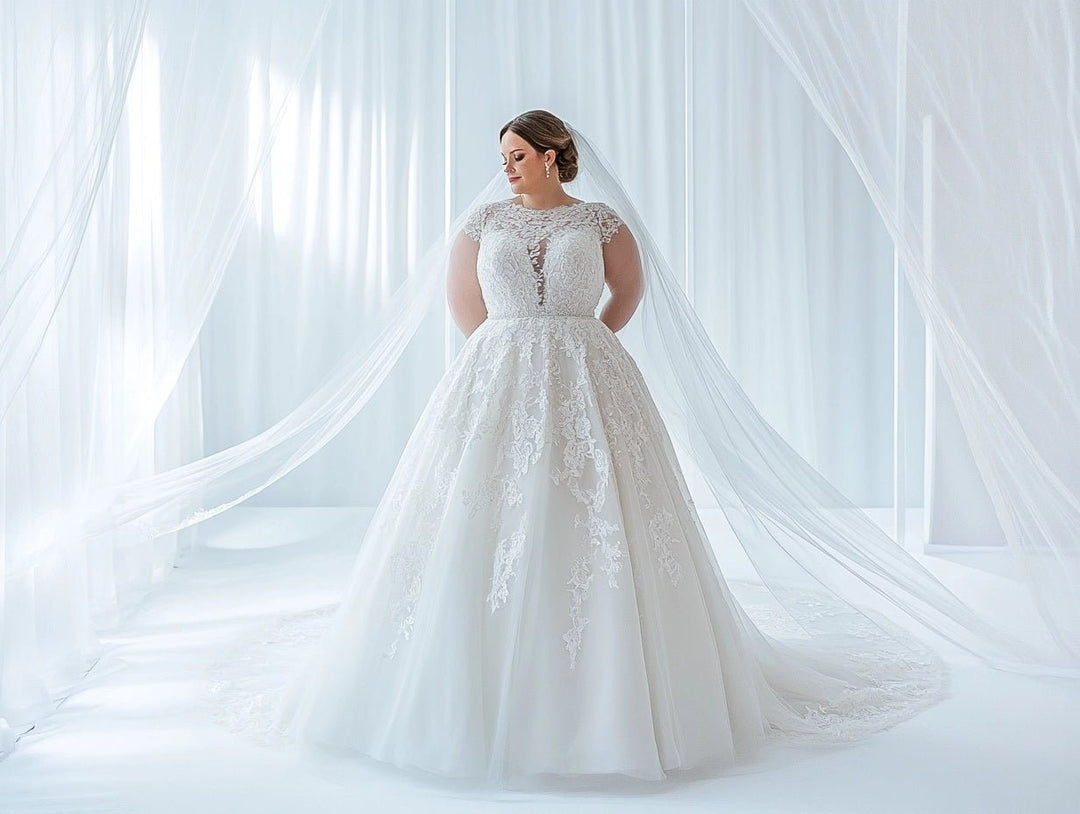 Plus-Size Perfection: How to Find the Ideal Wedding Dress for Your Curves in 2025 - WonderlandByLilian