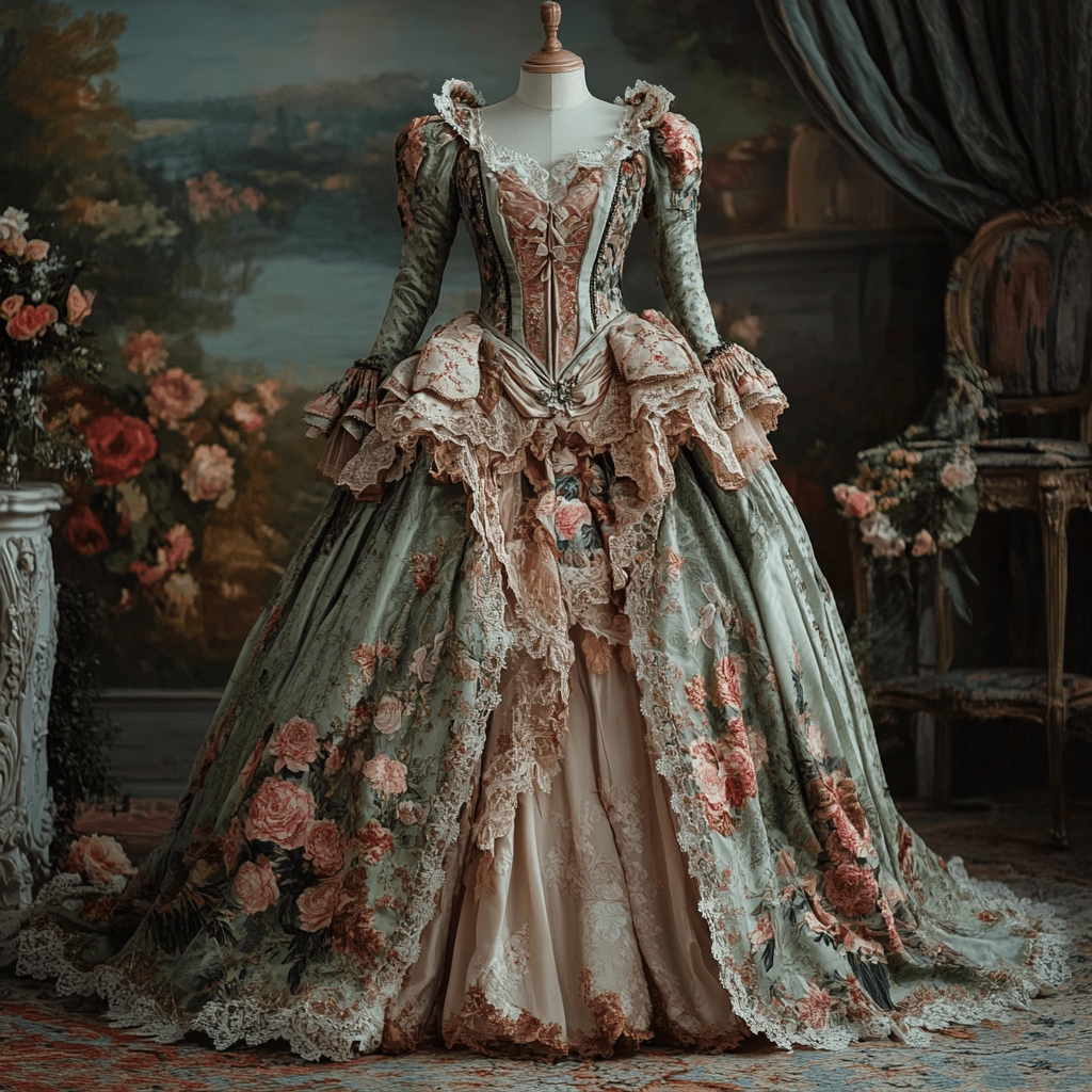 Rococo Wedding Dresses: Embracing the Extravagant Style for a Fairytale Wedding - WonderlandByLilian