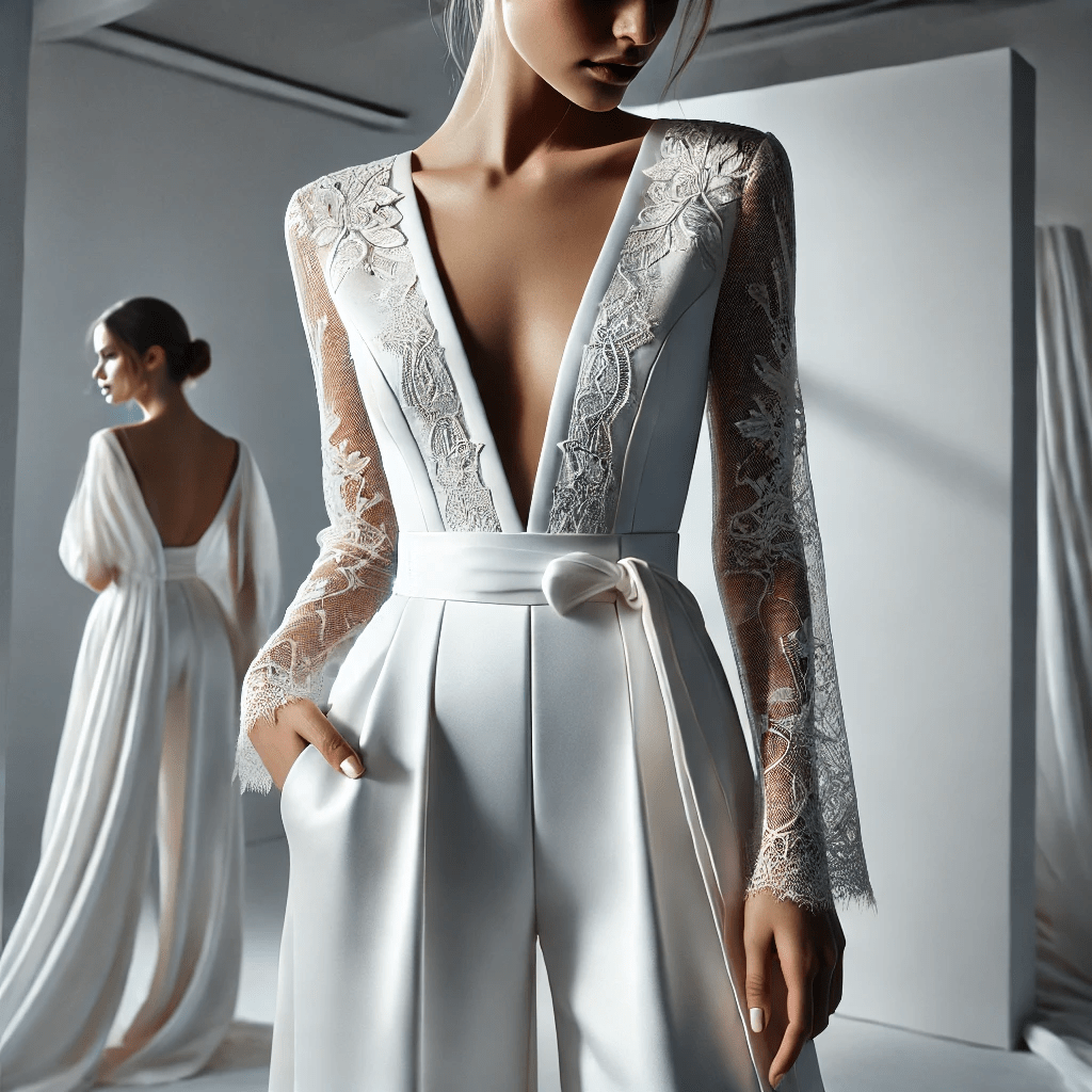 Bridal Jumpsuit - WonderlandByLilian