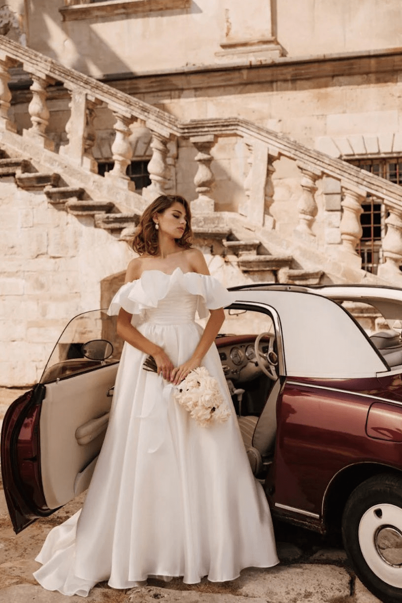 Luxury wedding dresses for castles | Castle wedding dresses | Grand wedding dresses for royal venues - WonderlandByLilian