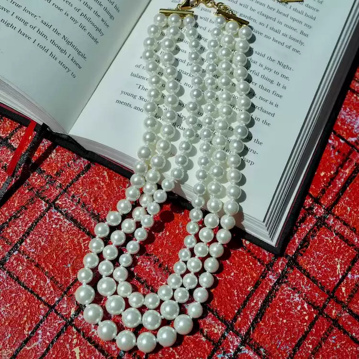 Legacy of Grace – Handmade Triple Strand Pearl Necklace – A Queen’s Life