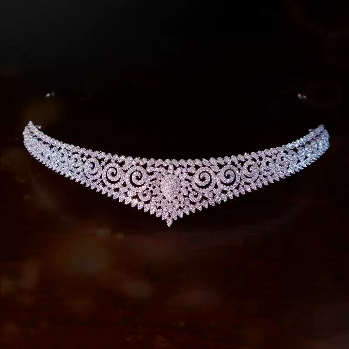 Vintage-Inspired Simple Zircon Crown and Bridal Tiara – Elegant Headpieces for Wedding