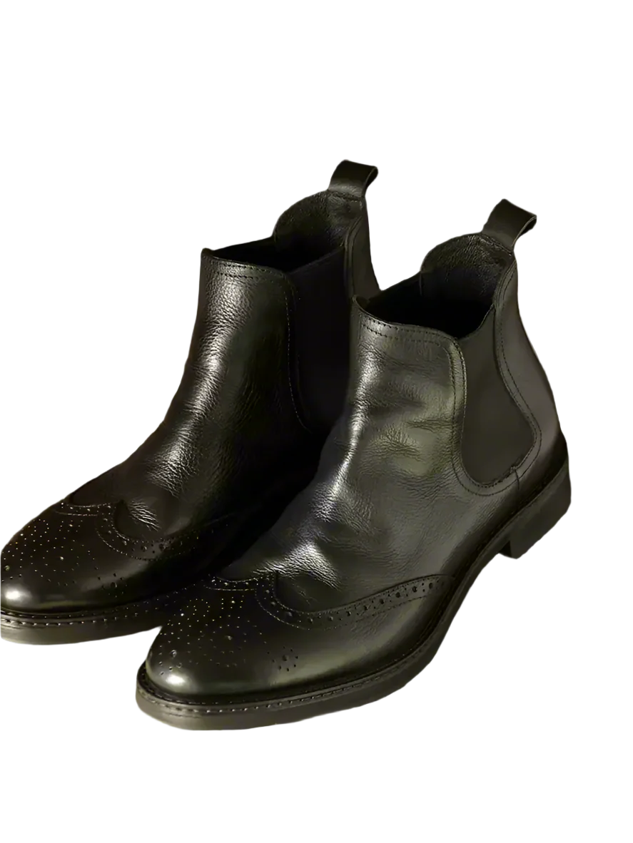 Chelsea Factory Rococco Handmade Men’s Chelsea Boots – Rococo Baroque Style with Premium Full ...