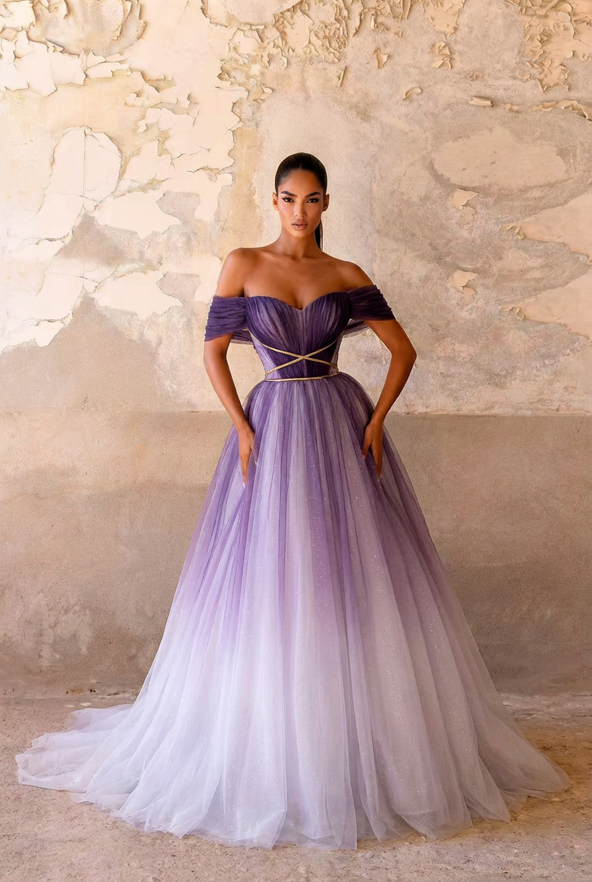 Gothic Purple Wedding Dress With Tulle - Gothic Strapless Ball Gown Plus Size WonderlandByLilian Gothic Purple Wedding Dress With Tulle - Gothic Strapless Ball Gown Plus Size WonderlandByLilian