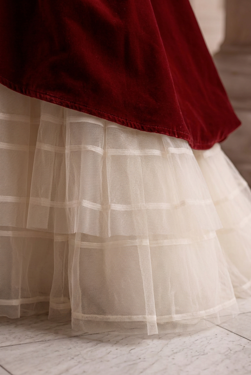 red flannel wedding dress Red plaid wedding dress