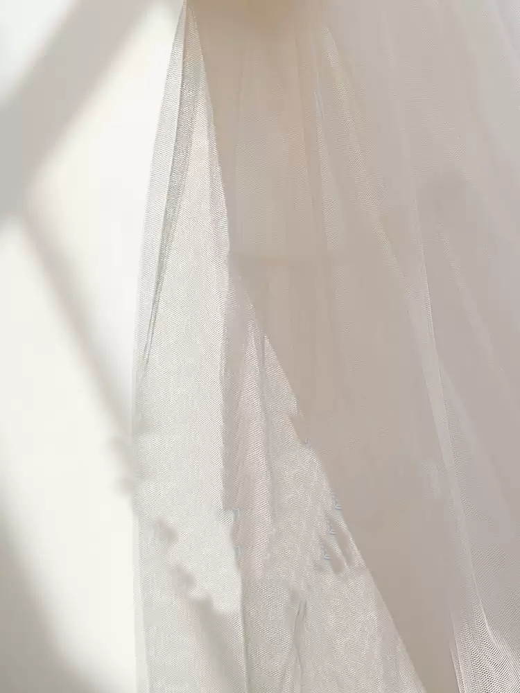 Bridal Natural Full Volume 4-Layer Tulle Petticoat