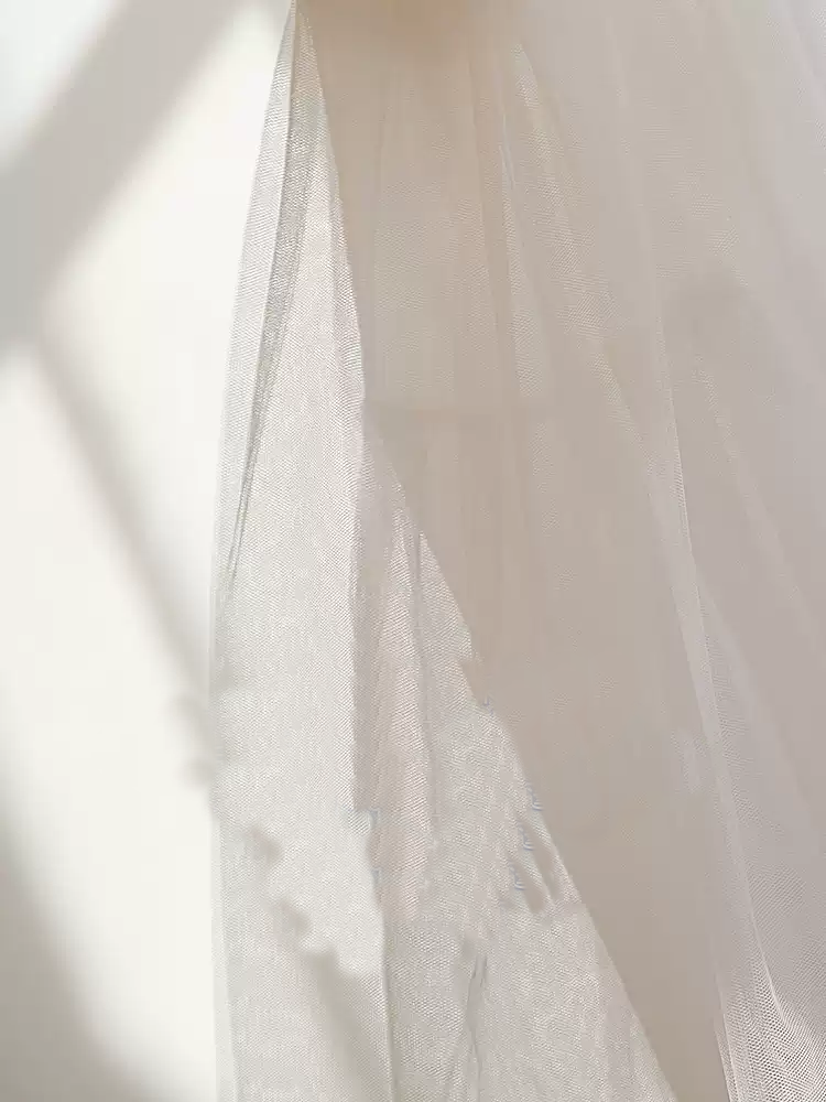 Bridal Natural Full Volume 4-Layer Tulle Petticoat WonderlandByLilian Bridal Natural Full Volume 4-Layer Tulle Petticoat WonderlandByLilian