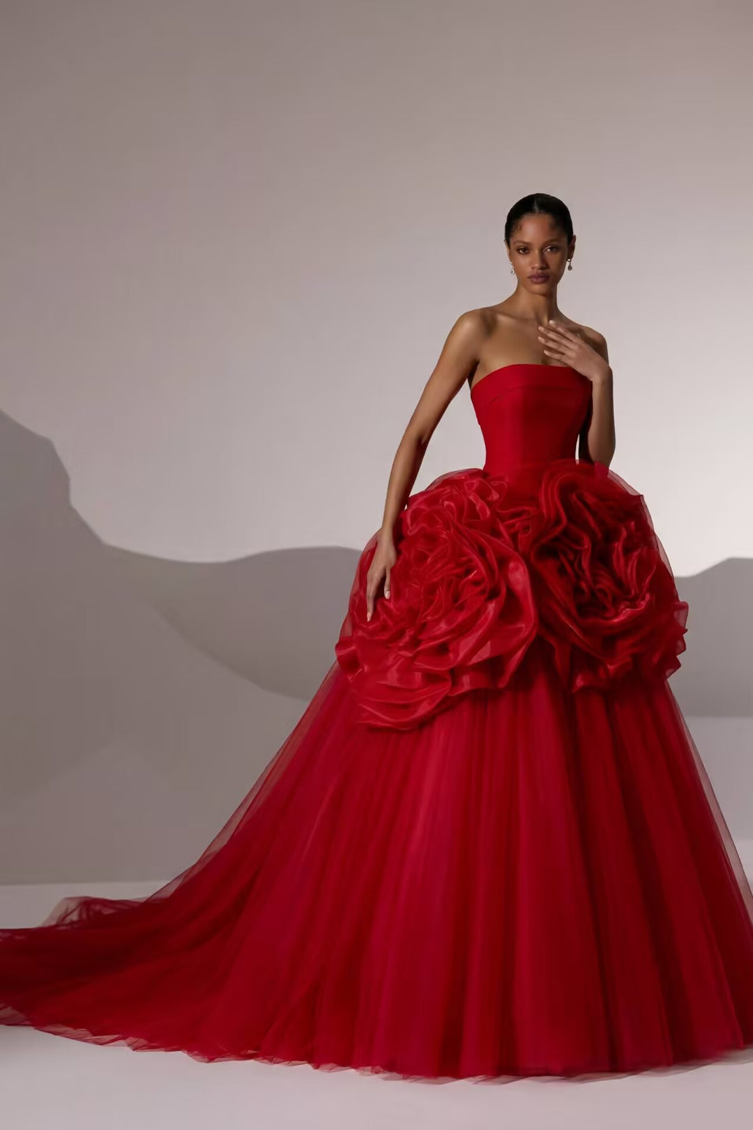 Red Gothic Wedding Dress Plus Size with Corset | Buy Now! WonderlandByLilian Red Gothic Wedding Dress Plus Size with Corset | Buy Now! WonderlandByLilian