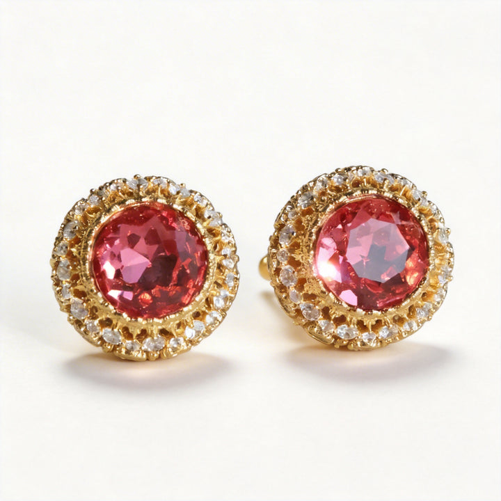 Eternal Grace – Vintage Honeycomb Earrings - The Last Queen