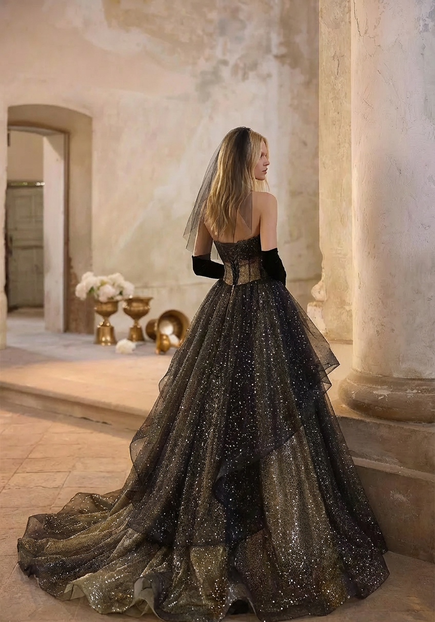 black dress fairy Black Fairy Dress