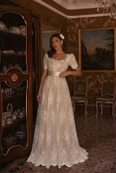 Shop Now Ball Gown Lace Wedding Dress – Wonderlandbylilian