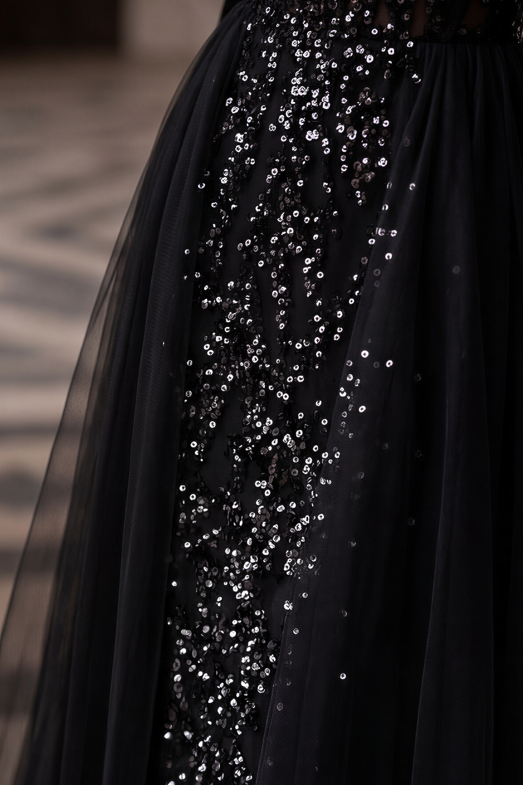 Black Gothic Fairy Wedding Dress - Black Gothic Gown Plus Size