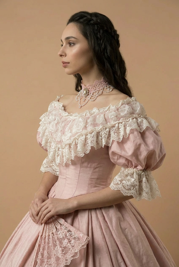 Blush Versailles Symphony – Rococo Ball Gown Marie Antoinette Dress Pink Baroque Evening Gown Victorian Fairy Princess Dress Corset Formal Gown Luxury Historical Wedding Dress Plus Size