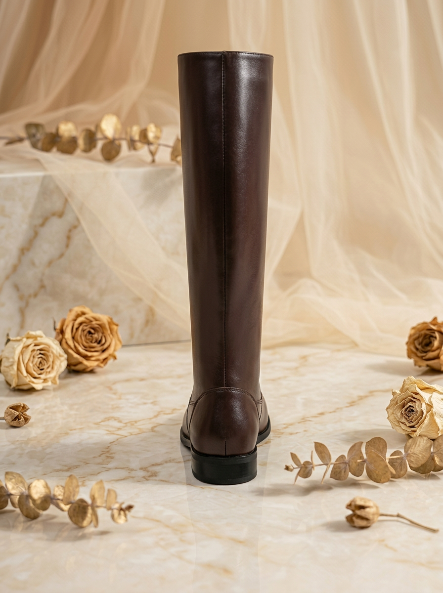 Handmade Regency Era Men Boots – Rococo Baroque Style with