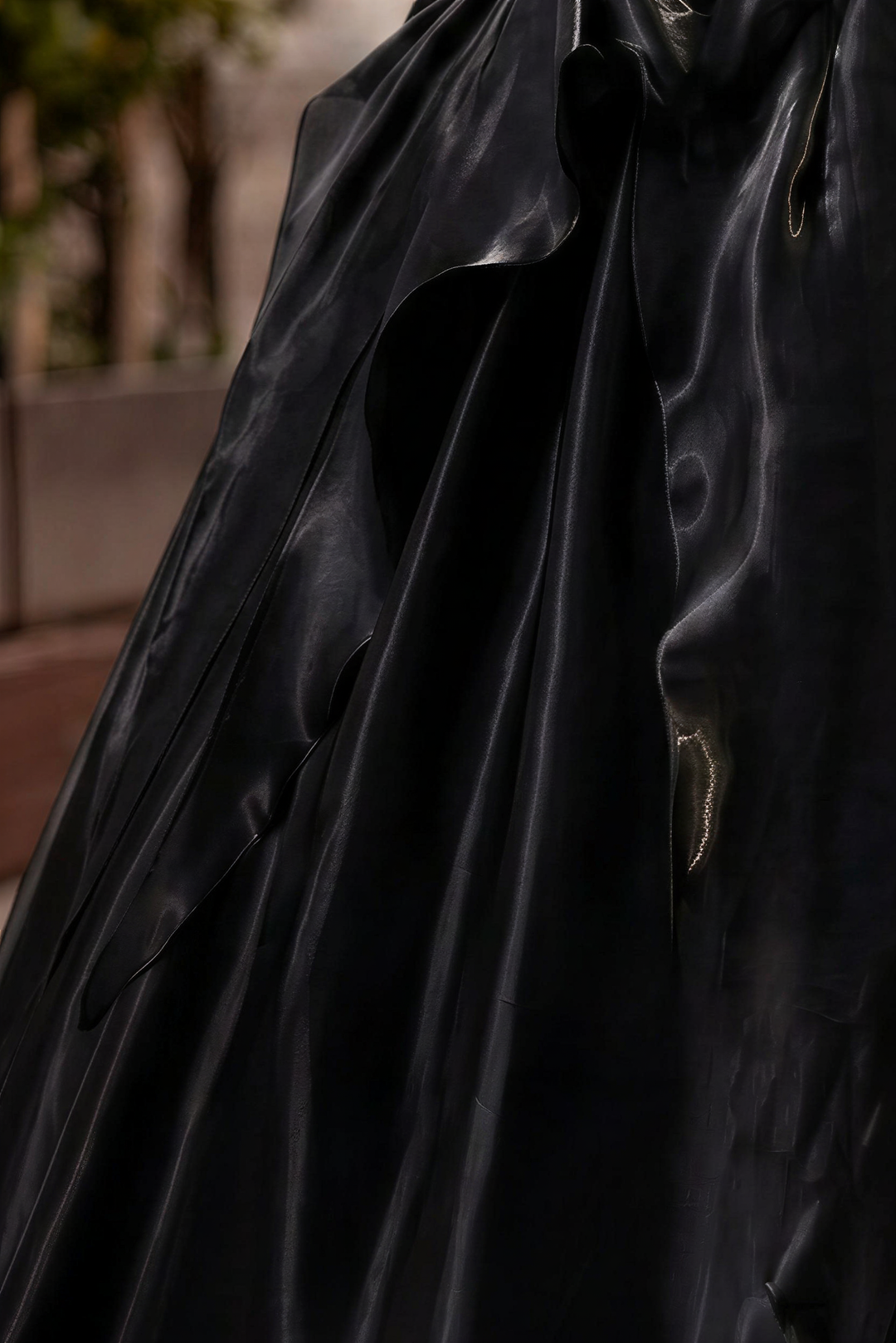 Gothic Black Wedding Dress