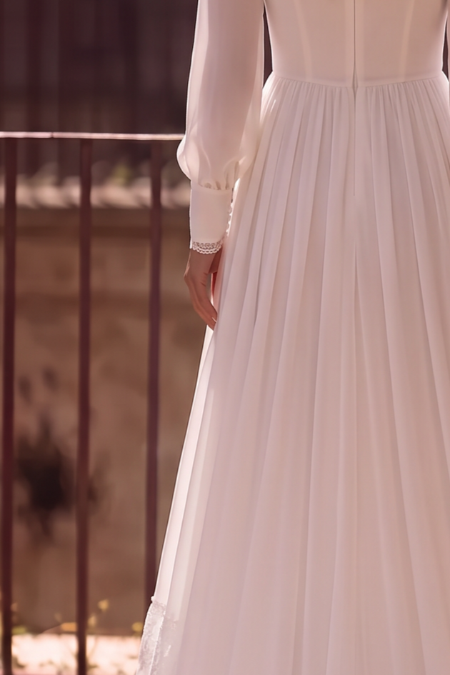 Gunne Sax Inspired Victorian White Maxi Dress with High Lace Neck Ruffle Collar Long Sleeves Plus Size