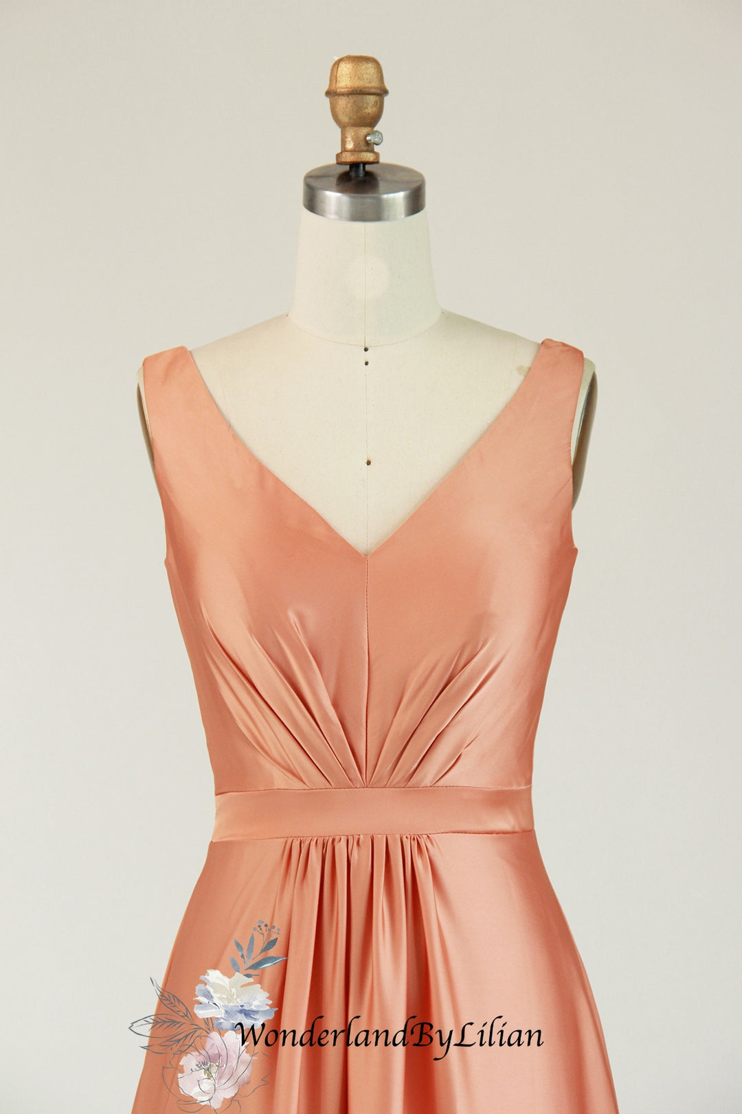 orange and pink dresses bridesmaid Pink and Orange Bridesmaids Color Scheme | Mix and Match Bridesmaids | Templates | Mismatched Dresses