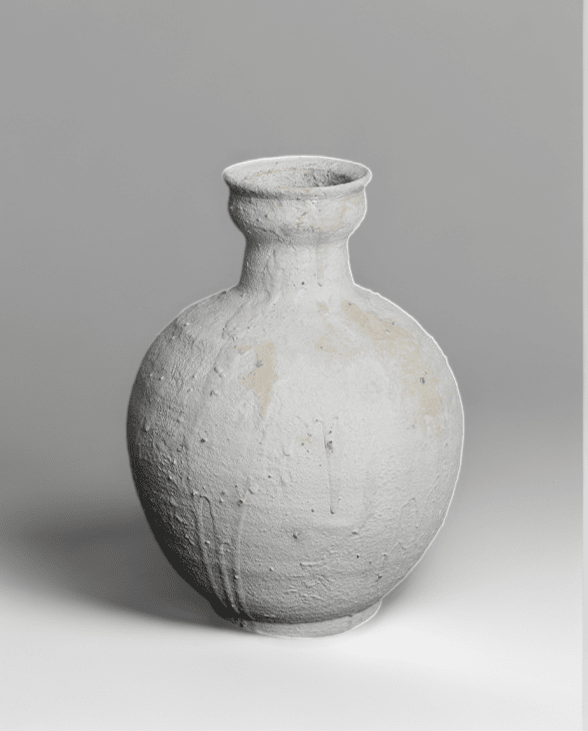 Artistical Moroccan Handmade Berber Clay Vase in Copper Green Wabi - Sabi Style - WonderlandByLilian