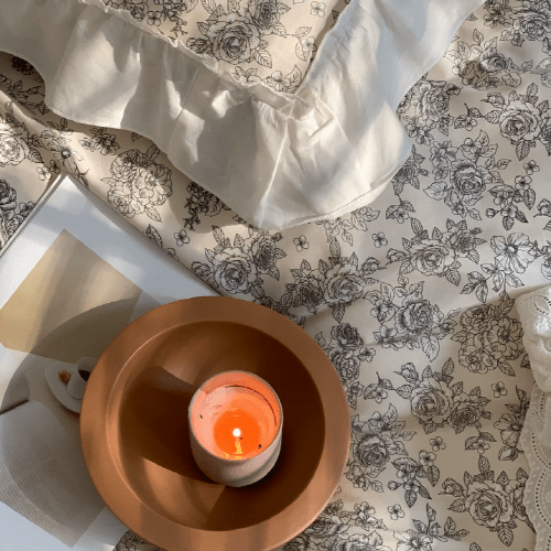 Autumn Blossom Cottagecore Bedding Set - WonderlandByLilian