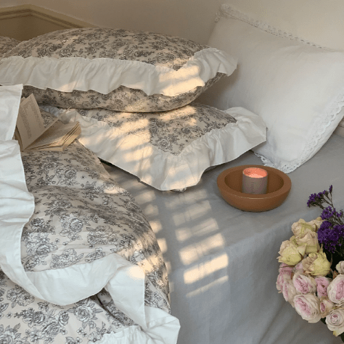 Autumn Blossom Cottagecore Bedding Set - WonderlandByLilian