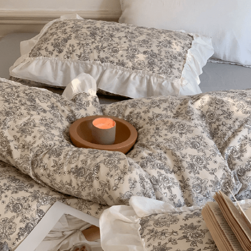 Autumn Blossom Cottagecore Bedding Set - WonderlandByLilian