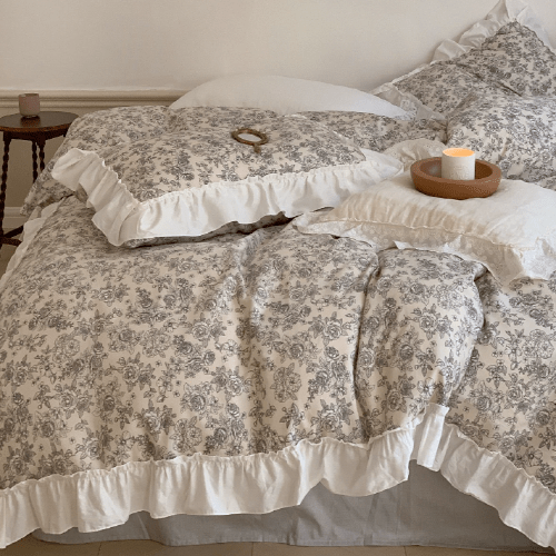 Autumn Blossom Cottagecore Bedding Set - WonderlandByLilian