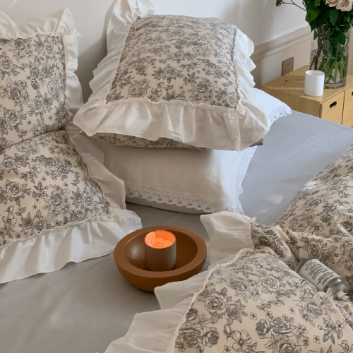Autumn Blossom Cottagecore Bedding Set - WonderlandByLilian