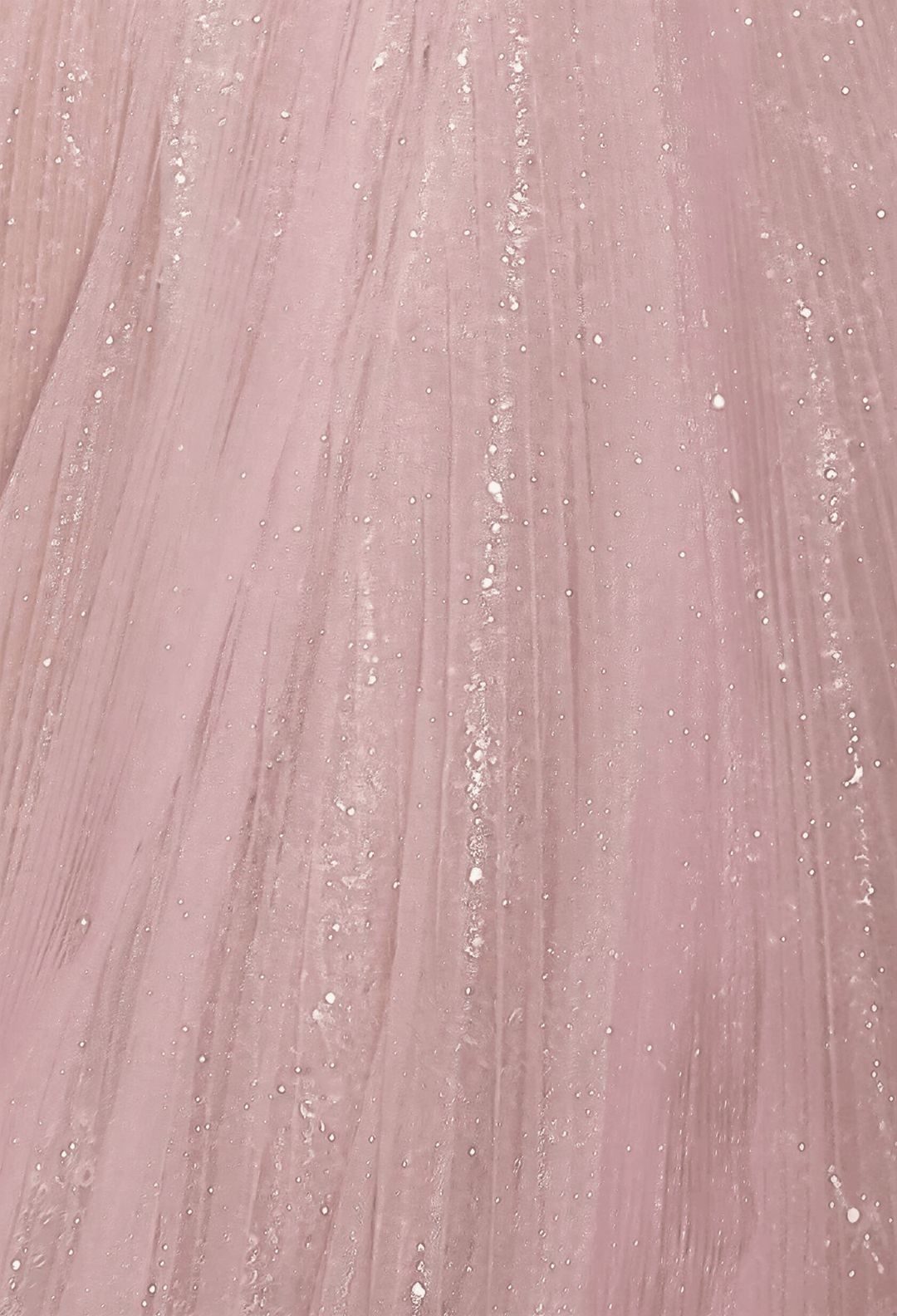 Blush Pink Glitter Tulle Evening Gown with Beaded Corset Bodice and Off - Shoulder Sleeves Romantic Princess Formal Dress Plus Size - WonderlandByLilian