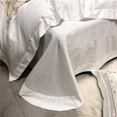 Concentric Duvet Cover Set (Egyptian Cotton, 1000 TC) - WonderlandByLilian