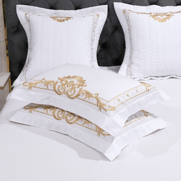 Concentric Duvet Cover Set (Egyptian Cotton, 1000 TC) - WonderlandByLilian