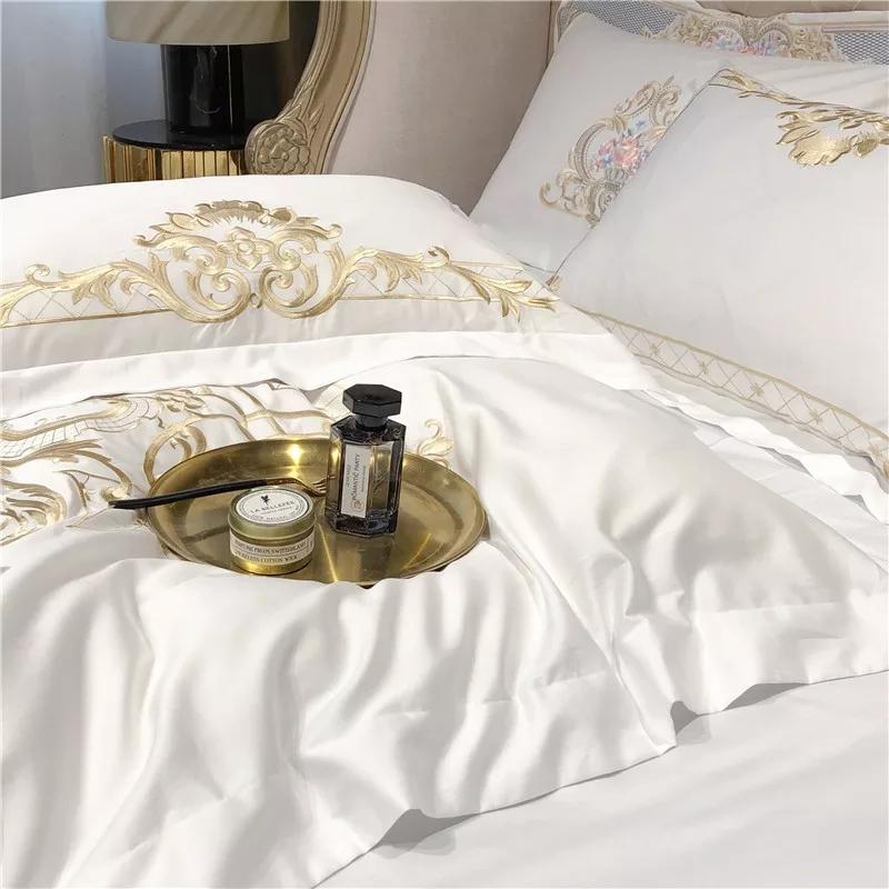 Concentric Duvet Cover Set (Egyptian Cotton, 1000 TC) - WonderlandByLilian