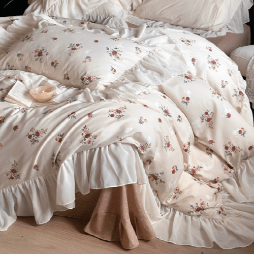 Cottagecore Vintage Rose Bedding Set - WonderlandByLilian