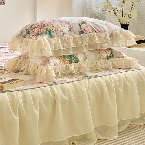 Cotton Floral Princess Bedding Set - WonderlandByLilian