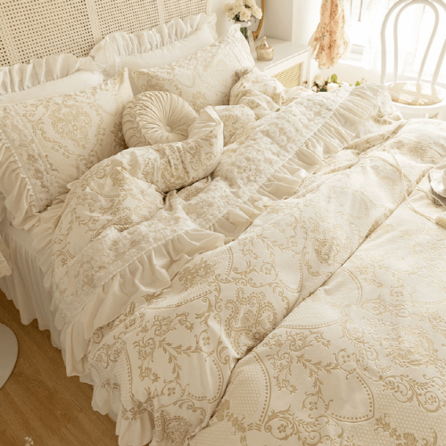 Dreamy Winter Velvet Bedding Set - WonderlandByLilian