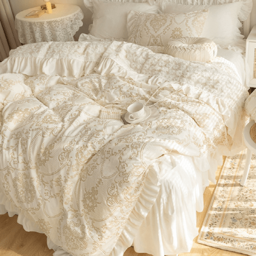 Dreamy Winter Velvet Bedding Set - WonderlandByLilian