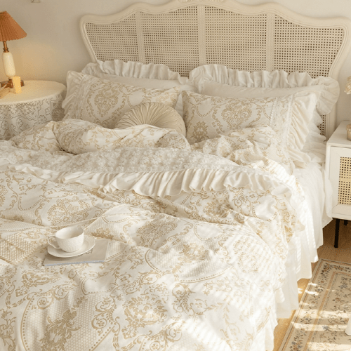 Dreamy Winter Velvet Bedding Set - WonderlandByLilian