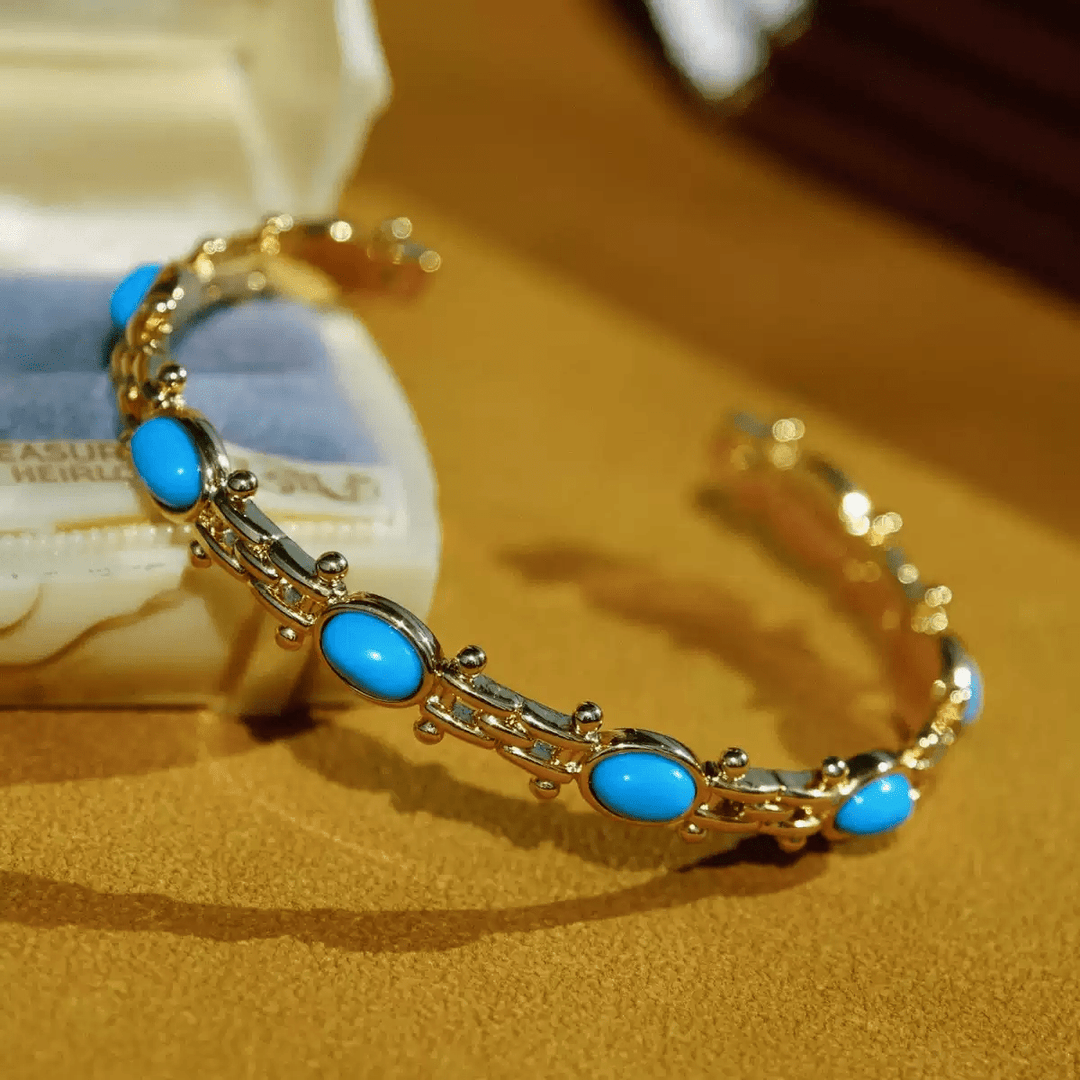 Echoes of Isfahan – Turquoise Dream Bracelet - Isfahan - WonderlandByLilian